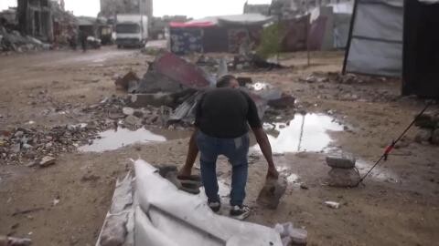 加沙地带遭遇严寒天气 造成儿童在内多人死亡