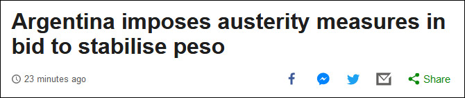 挽救经济!阿根廷总统宣布征出口税 政府人数砍半