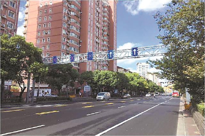 殷高西路增可變車道緩解擁堵