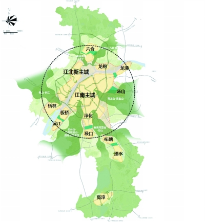 南京市规划图高清图片