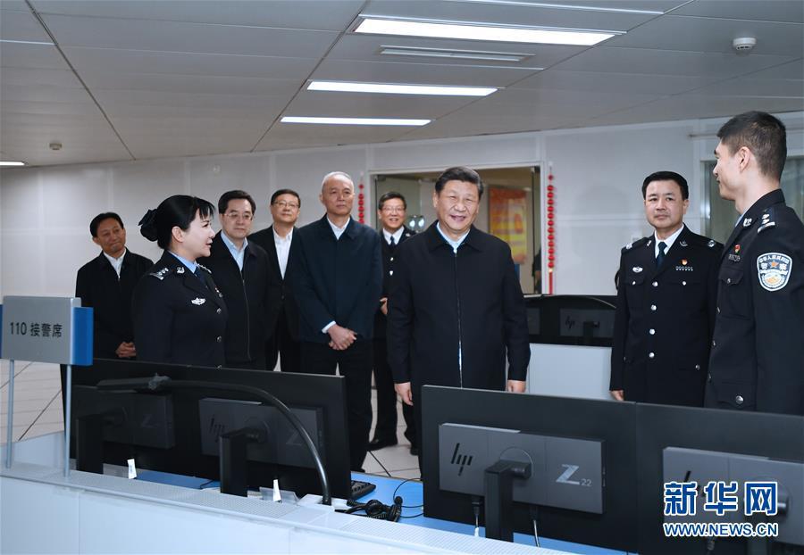 习近平春节前夕在北京看望慰问基层干部群众 