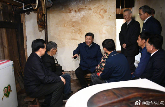 習近平在重慶考察調(diào)研