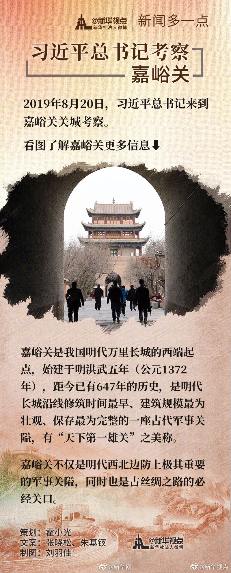 習(xí)近平考察嘉峪關(guān)關(guān)城