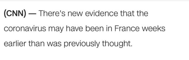 病毒从武汉蹦到巴黎？论文证实法国去年底已有病例