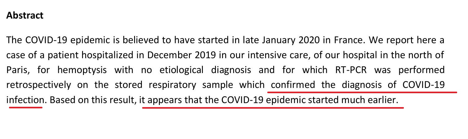 病毒从武汉蹦到巴黎？论文证实法国去年底已有病例