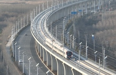 滁宁城际铁路（滁州段）进入热滑试验