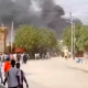 索马里一城镇检查站发生爆炸 已致近60人伤亡