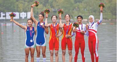 亚运会开幕后首个比赛日产生31枚金牌 中国体育代表团获首金