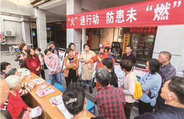 泰州海陵区：消防“三句半”热闹上演