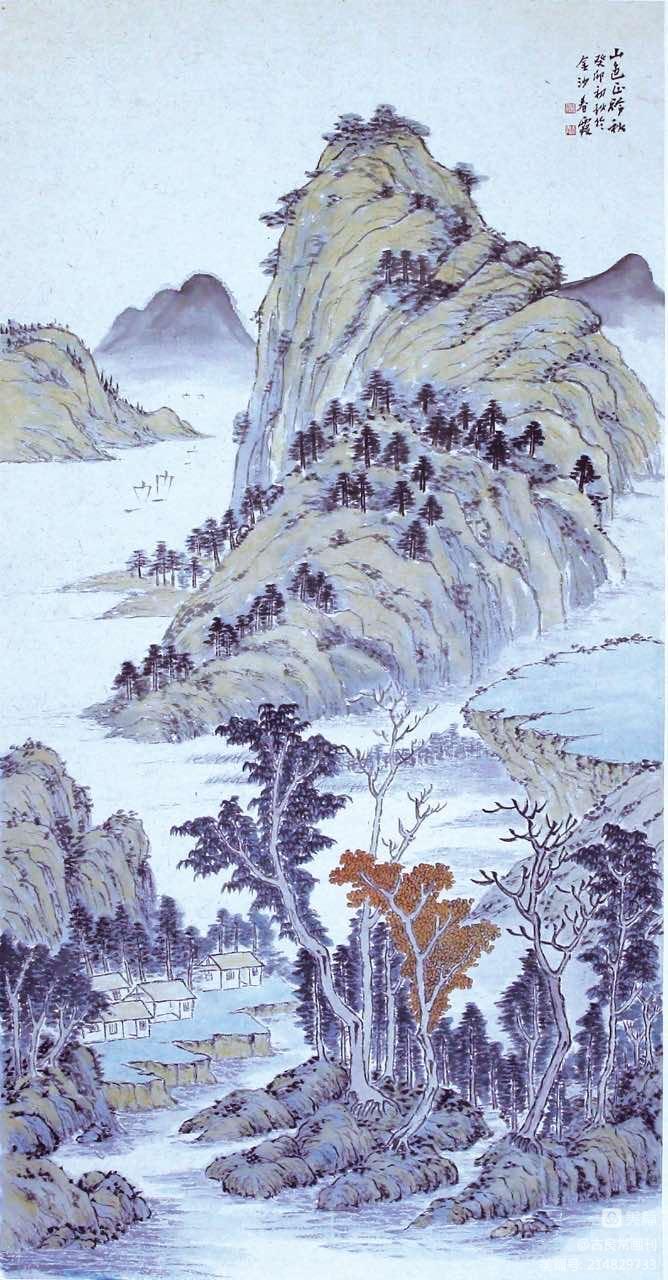 墨道修心——古良常山水画会5周年作品展暨中国画名家邀请展(上)(图108)