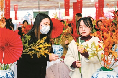 寧波花木世界2024浙江迎春花展現(xiàn)場(chǎng)。.jpg