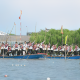 泰州姜堰：这个五一假期，溱湖湿地每天上演“篙”手争霸