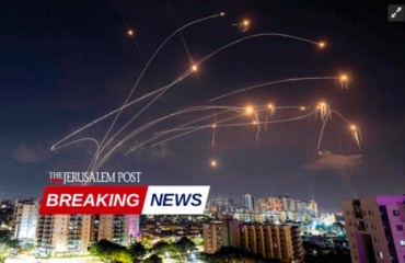 展开报复袭击！黎巴嫩真主党向以色列发射数十枚火箭弹