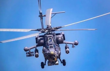 俄媒：一架米-28直升机在俄罗斯坠毁 机组人员遇难