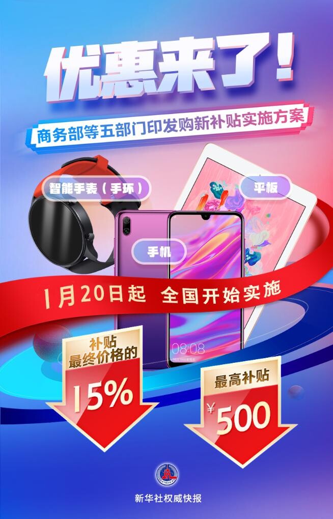 事關手機等數(shù)碼產(chǎn)品和12類家電 補貼標準來了.jpeg