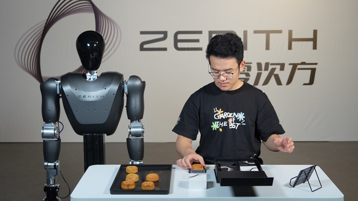 機器人正在學習人類動作。