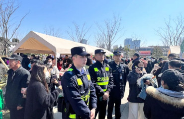 精绣庙会云龙锦  匠心守护文明花——徐州城管圆满完成云龙山庙会保障工作