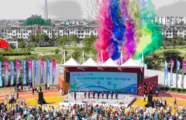 江苏泗洪举办垂钓大赛 千人角逐百万大奖