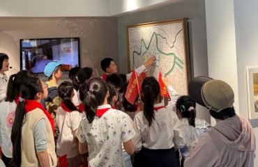 燃动青春，探寻启航，千名中小学生走进普陀区文博场馆