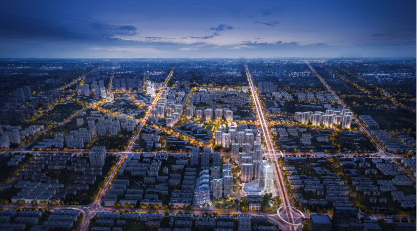 衛(wèi)崗?fù)跣l(wèi)片區(qū)城市更新項(xiàng)目改造后效果圖