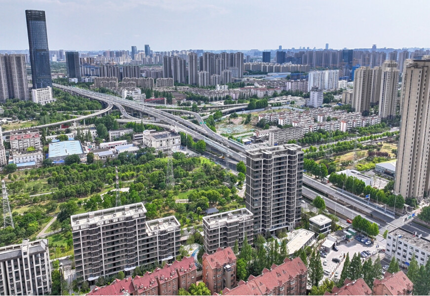 濱投置地·璟璽住宅項(xiàng)目航拍圖