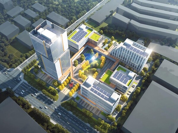 圖為運河公司建設運營的新質谷（效果圖）