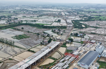 S18寧合高速建設(shè)正酣