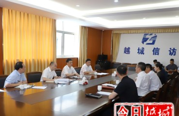 錢林江開展信訪接待活動(dòng)