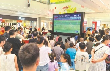 “蘇超”酣戰(zhàn)，“賽事經(jīng)濟”熱風勁吹