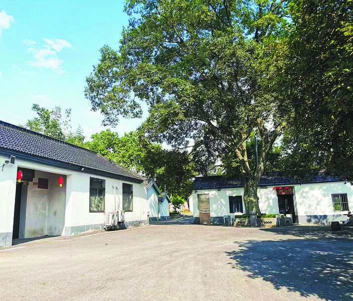 高家老屋秘密交通站遺址。 徐梅生 供圖