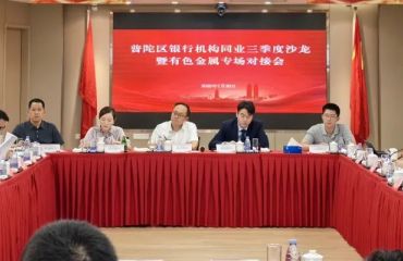 普陀區(qū)召開銀行同業(yè)沙龍暨有色金屬專場對接會