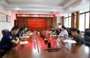 清涼送一線協(xié)作筑防線市生態(tài)環(huán)境局赴市消防救援局開展擁軍共建活動