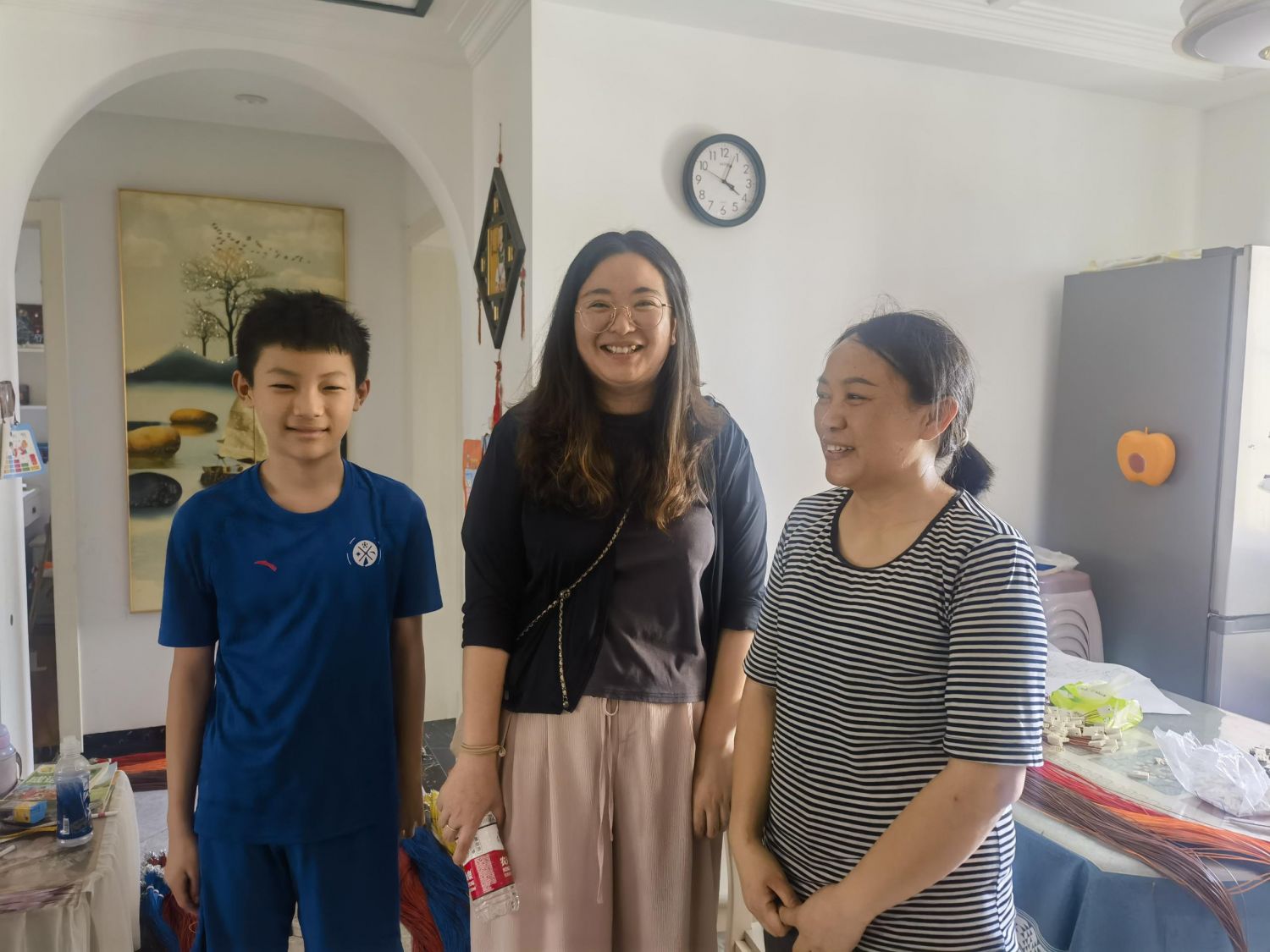 葉苗苗老師家訪