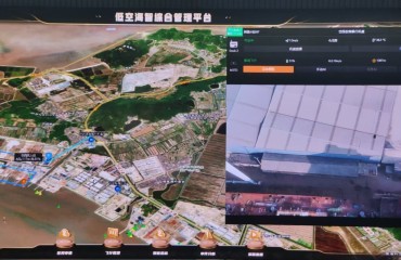 岱山縣新增無人機巢 低空巡航實現(xiàn)“陸域+近?！比采w