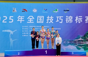 徐州健儿在2025年全国技巧锦标赛斩获15枚奖牌载誉而归