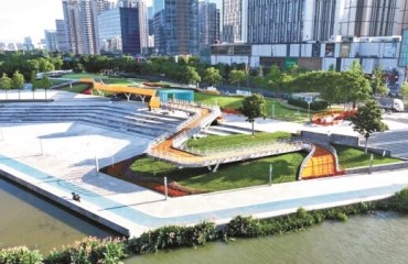 高新区数字潮创街区公共空间焕新升级