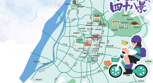 一起Citybike！寻迹“金陵四十八景”