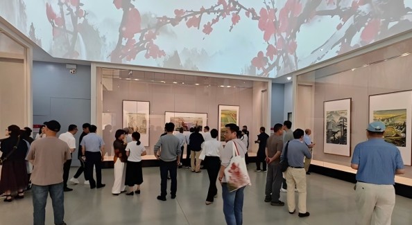 皖韵徽风·师晶艺术展举行