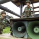 韓國軍方著手拆除對朝擴音器
