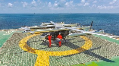 上海eVTOL完成陆海运输飞行