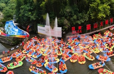 安徽霍山：绿水青山间的“激流淘金”