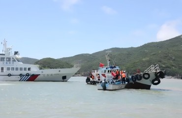浙江舟山：“航行的支部”筑起海上“紅色堡壘”