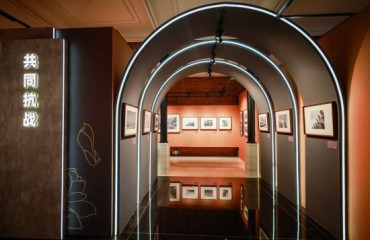 “國社之鏡·世紀(jì)光影之人民必勝”藝術(shù)展呈現(xiàn)抗戰(zhàn)全景圖