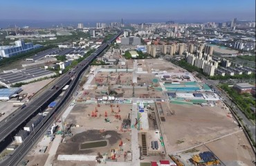 高鐵上海寶山站正加速建設(shè) 將成上海第四大車站