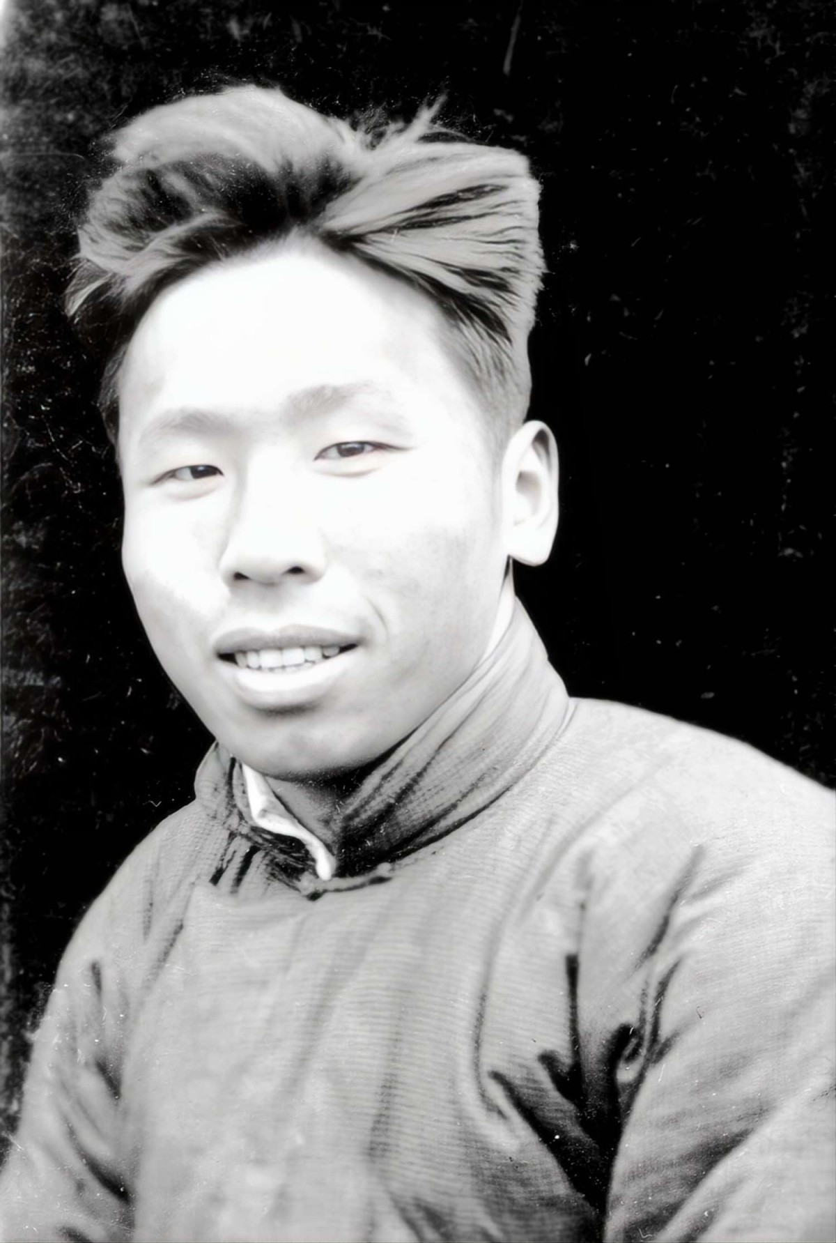 1938年，陸政在皖南新四軍軍部。.jpg