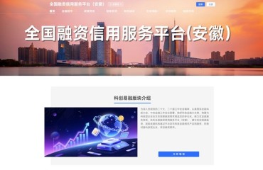 信用變“真金”，這一平臺(tái)如何破題安徽企業(yè)“融資難”?