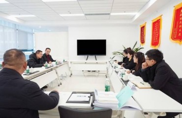 淮北市工信局负责同志调研市企业服务中心建设工作