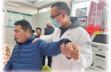 海门：家门口的邮政网点变身“健康驿站”