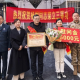 铜官区为荣立三等功军属送喜报
