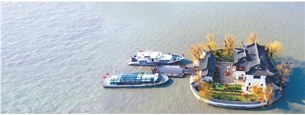 黄埠墩，可以登岛览胜啦！